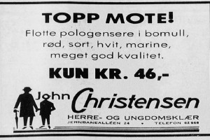 Bilde av John Christensen - herre- og ungdomsklær